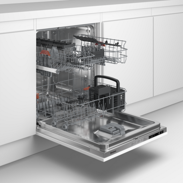 Blomberg LDV42420 Integrated Full Size Dishwasher with SuperGloss - Fixed Hinge - 14 Place Settings