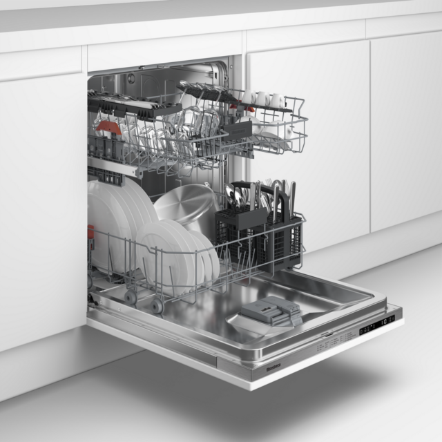Blomberg LDV42420 Integrated Full Size Dishwasher with SuperGloss - Fixed Hinge - 14 Place Settings