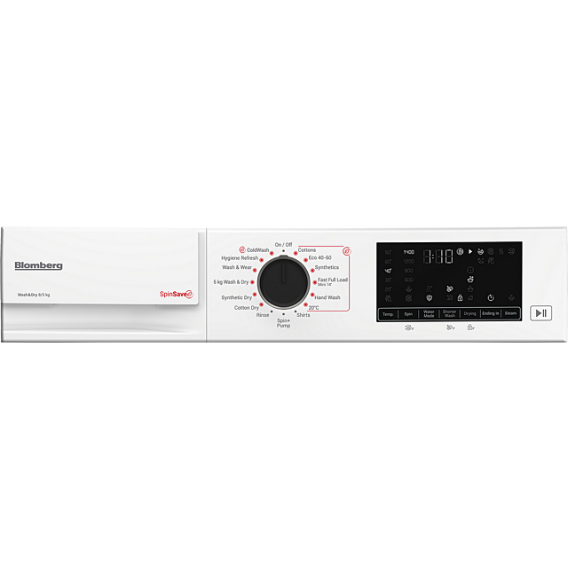 Blomberg LRF854311W 8Kg/5Kg 1400 Spin Washer Dryer - White