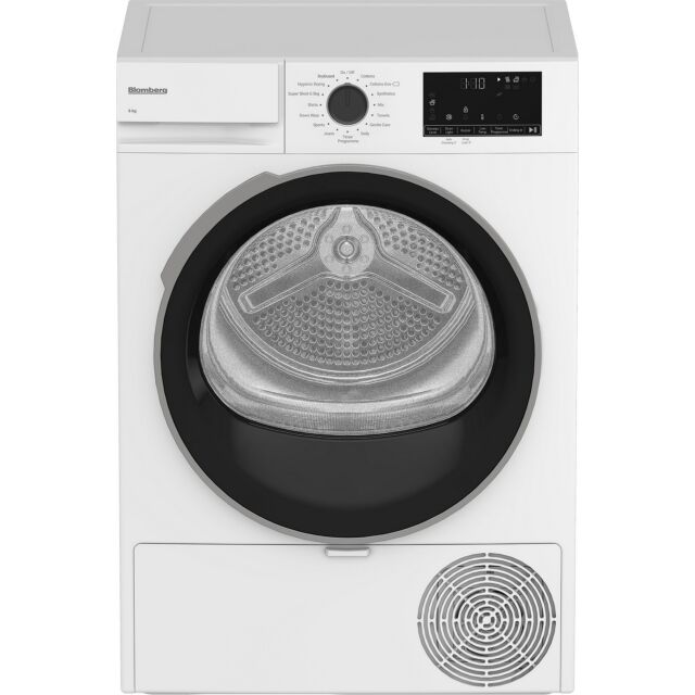 Blomberg LTA18321W 8Kg Heat Pump Tumble Dryer - White