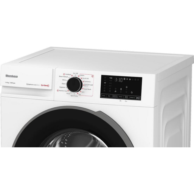 Blomberg LWA18461W 8Kg 1400 Spin Washing Machine - White