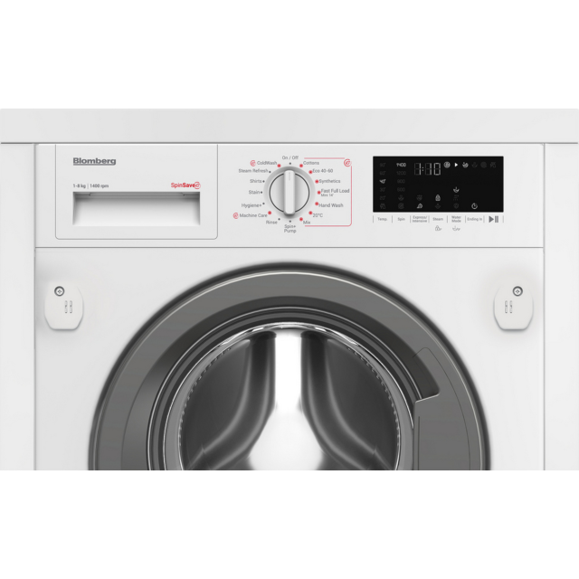 Blomberg LWI284421 8Kg 1400 Spin Integrated Washing Machine