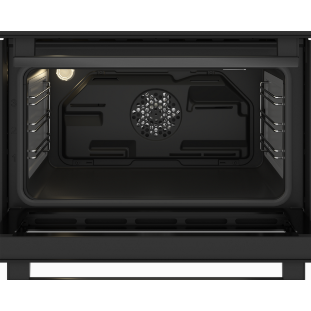 Blomberg ROTN9202DX Built Under Electric Double Oven - Dark Steel