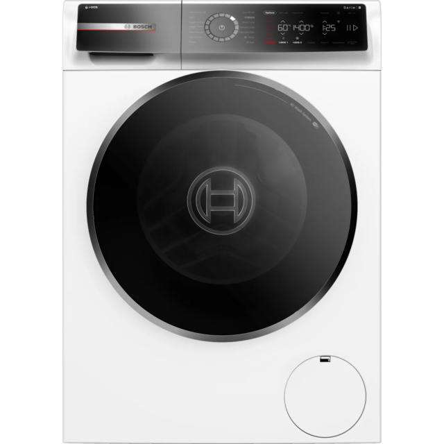 Bosch EX-WGB256A1GB Series 8 Washing Machine, Front Loader 10 Kg 1400 Rpm