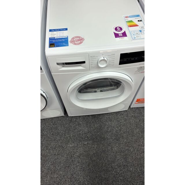 Bosch EX-WTH85225GB-HF 8Kg Heat Pump Tumble Dryer - White