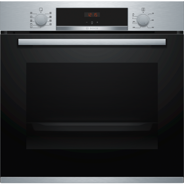 Bosch HBS534BS0B Built In Electric Single Oven With 3D Hot Air