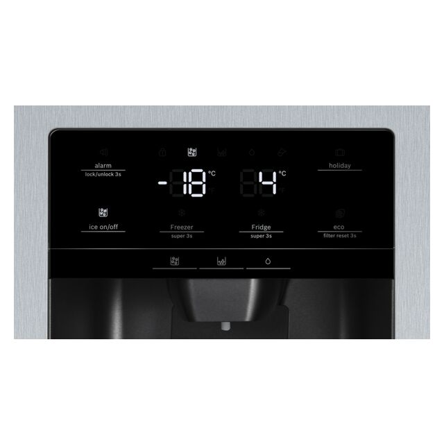 Bosch KAD93AIERG Plumbed American Fridge Freezer