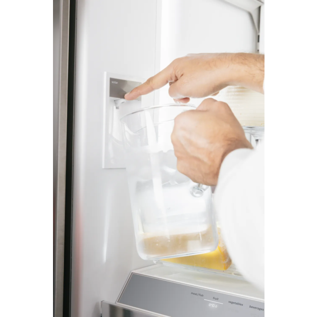 Bosch KFF96PIEP Series 8 French Door Bottom Freezer, Multi Door 183 X 90.5 Cm Brushed Steel Anti-Fingerprint