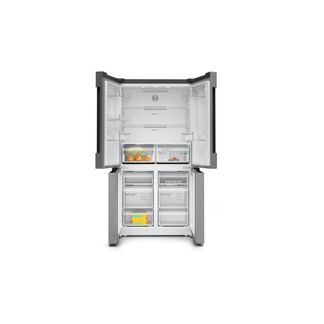 Bosch KFN96VPEAG Serie | 4 French Door Bottom Freezer, Multidoor 183 X 91 Cm Inox-Easyclean