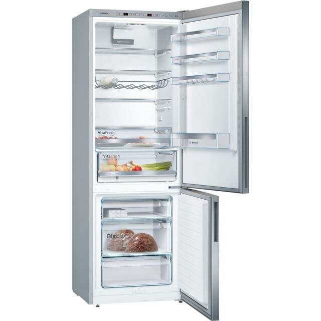 Bosch KGE49AICAG Low Frost Fridge Freezer - Stainless Steel