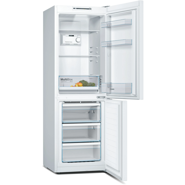 Bosch KGN33NWEBG 60cm 50/50 No Frost Fridge Freezer - White