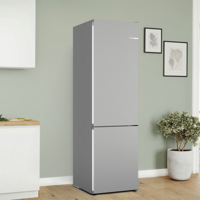 Bosch KGN392LAFG 60Cm 70/30 No Frost Fridge Freezer - Stainless Steel