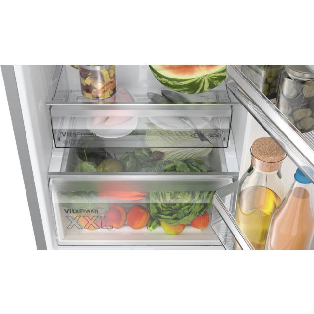 Bosch KGN392LAFG 60Cm 70/30 No Frost Fridge Freezer - Stainless Steel