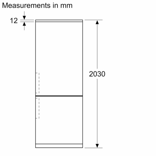 Bosch KGN392LAFG 60Cm 70/30 No Frost Fridge Freezer - Stainless Steel