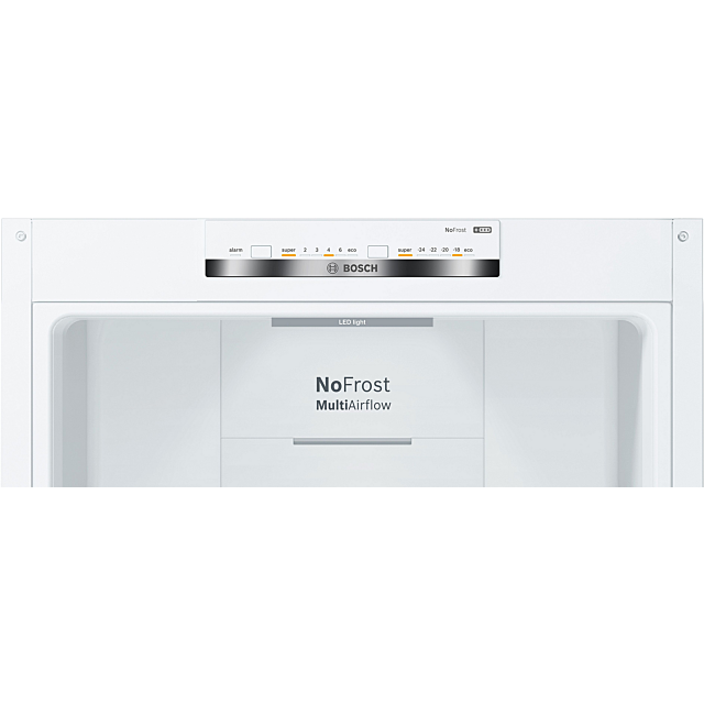 Bosch KGN392WEBG Frost Free Fridge Freezer - White
