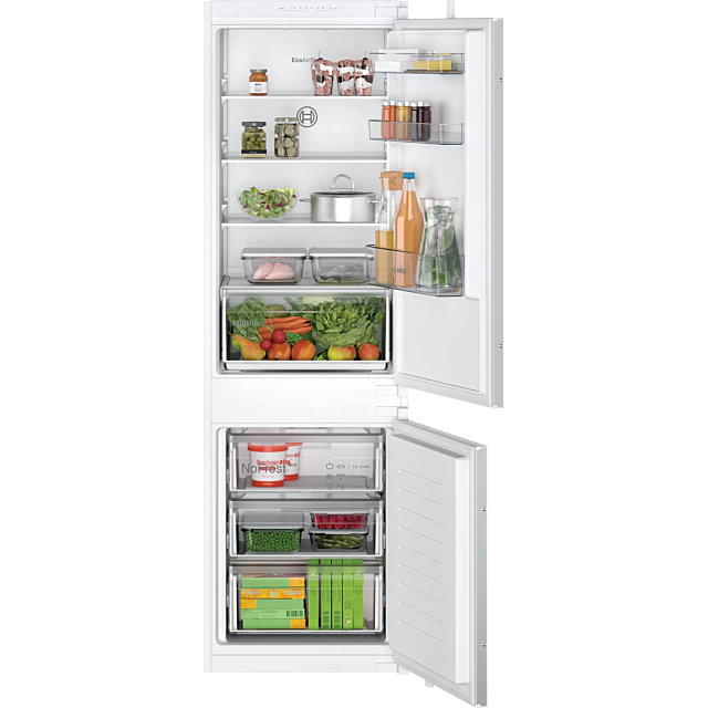 Bosch KIN86NSE0G Series 2, Built-In Frost Free Fridge Freezer