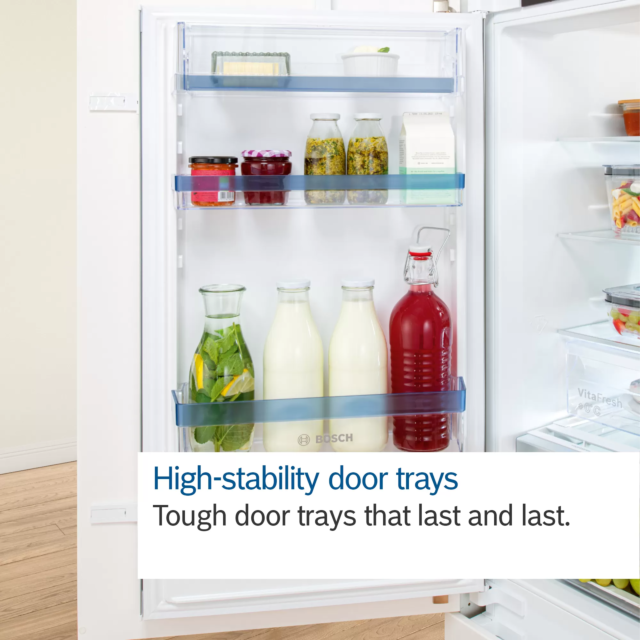 Bosch KIN86VSE0G Series 4 Built-In Fridge-Freezer No Frost