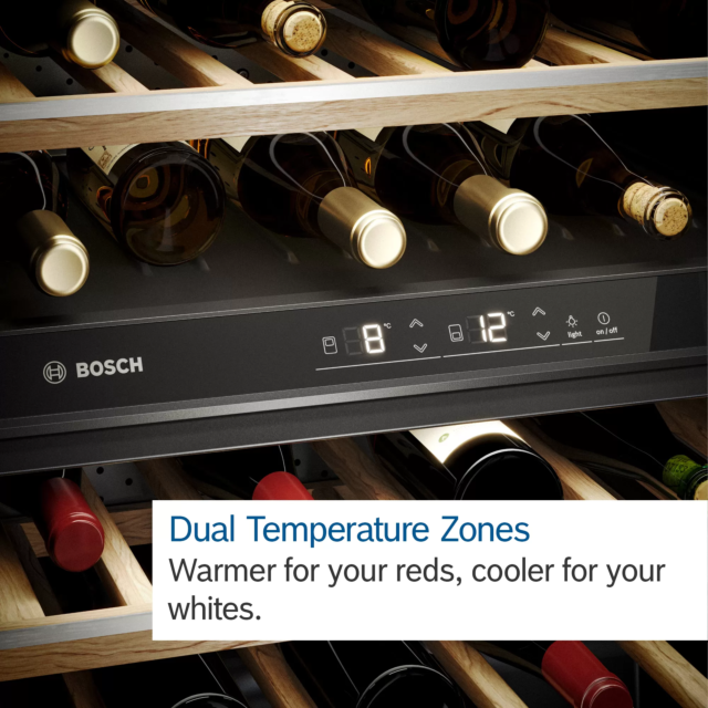 Bosch KUW21AHG0G Serie | 6 Wine Cooler With Glass Door