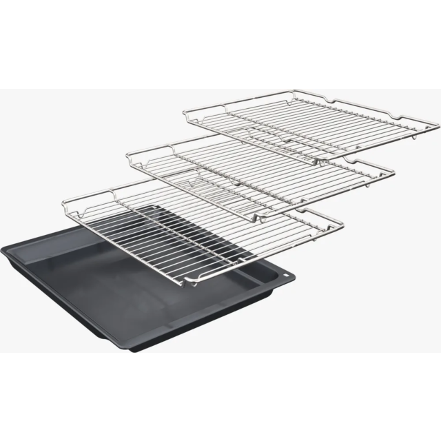 Bosch MBA533BB3B Series 4 Built-In Double Oven - Black