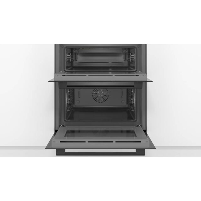Bosch NBS533BB0B Series 4 Built-Under Double Electric Oven