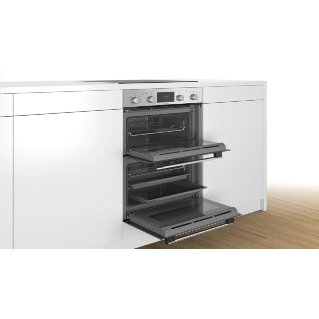 Bosch NBS533BS0B 70Cm Built Under Double Oven
