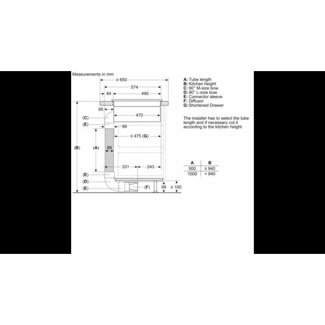 Bosch PVS811B16E Series 4, Induction Hob With Integrated Ventilation System, 80 Cm, Surface Mount Wi