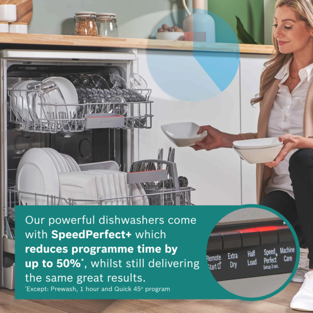 Bosch SMI2HTS06G Full Size Semi Integrated Dishwasher In Stainless Steel