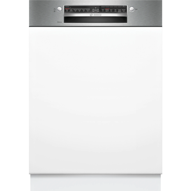 Bosch SMI2HTS06G Full Size Semi Integrated Dishwasher In Stainless Steel
