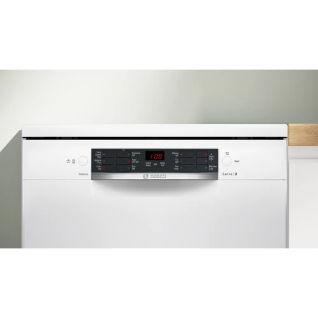 Bosch SMS26AW08G Series 2 Free-standing dishwasher 60 cm White