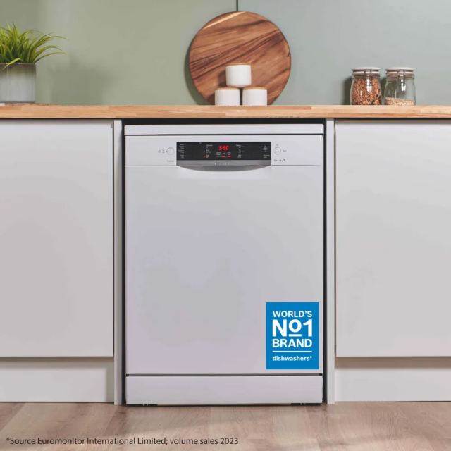 Bosch SMS26AW08G Series 2 Free-standing dishwasher 60 cm White