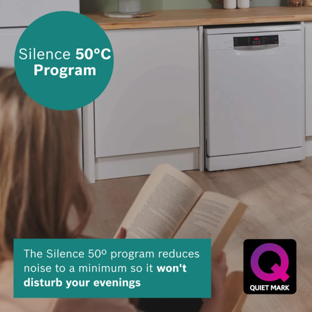 Bosch SMS26AW08G Series 2 Free-standing dishwasher 60 cm White