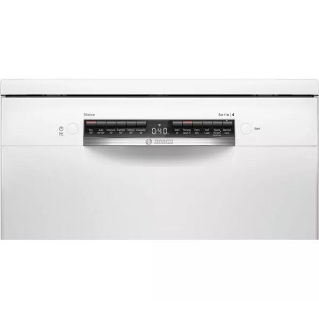 Bosch SMS4EMW06G Freestanding Dishwasher - White - 14 Place Settings