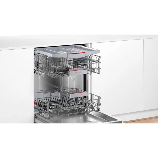 Bosch SMV4HVX00G Built In Dishwasher - Stainless Steel - 14 Place Settings