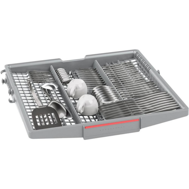 Bosch SMV6ZCX10G Built In Dishwasher - Stainless Steel - 14 Place Settings