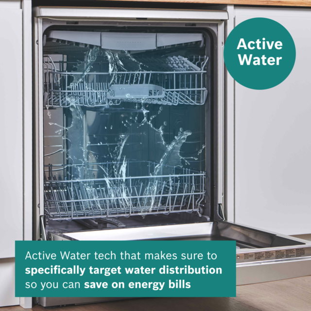 Bosch SPV4EMX17G 45Cm Built In Dishwasher With Cutlery Tray