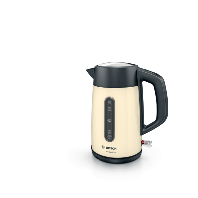 Bosch TWK4P437GB 1.7 Litre, Traditional Kettle - Cream