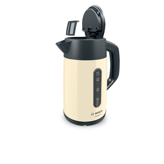 Bosch TWK4P437GB 1.7 Litre, Traditional Kettle - Cream