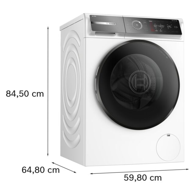 Bosch WGB264A1GB Series 8, Washing Machine, Front Loader, 11 Kg, Max. 1400 Rpm