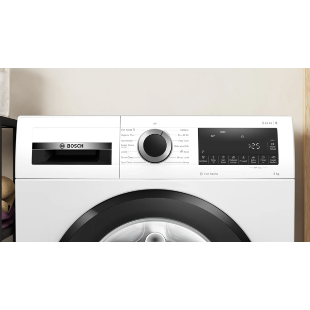 Bosch WGG24400GB 9Kg 1400 Spin Washing Machine - White