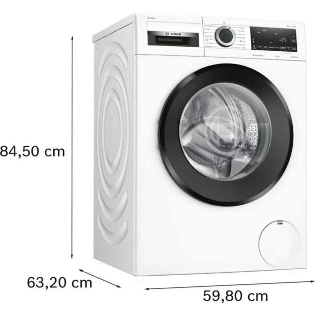 Bosch WGG254F0GB 10Kg 1400 Spin Washing Machine - White