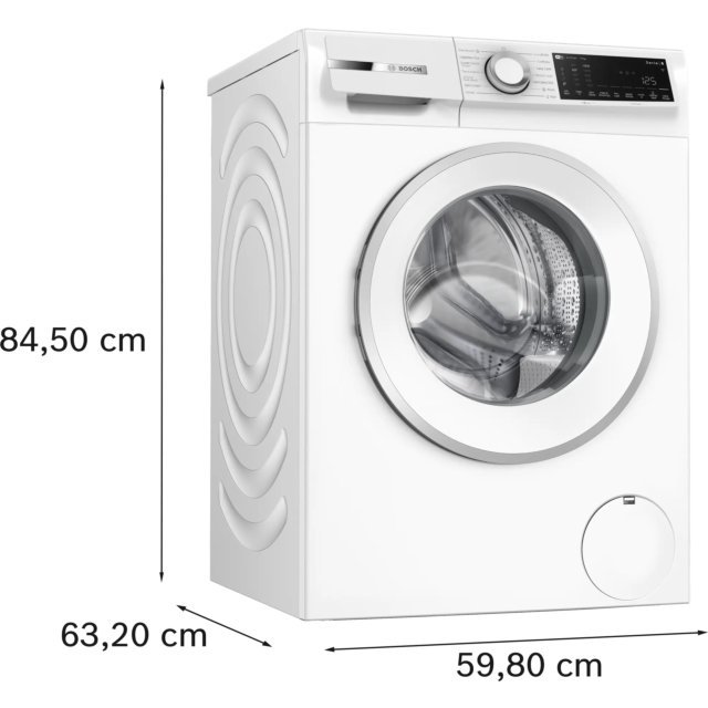 Bosch WGJ25400GB Series 6 10Kg 1400 Spin Washing Machine - White