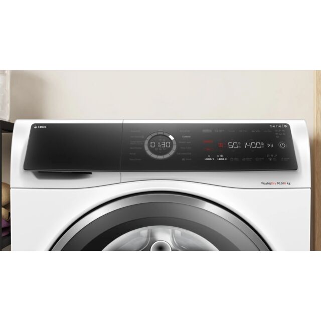 Bosch WNC25410GB Series 8 Washer Dryer 10.5/6 Kg 1400 Rpm