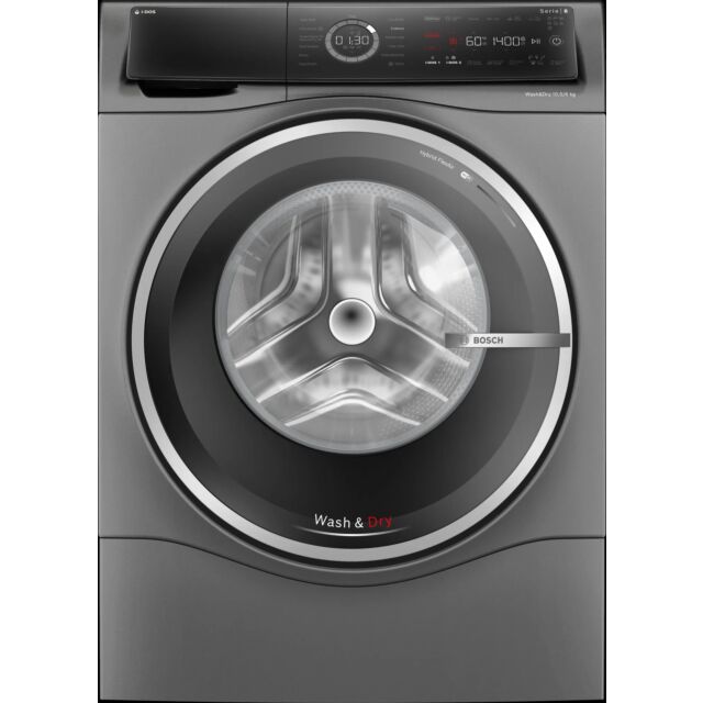 Bosch WNC254ARGB Series 8, Washer Dryer, 10.5/6 Kg, 1400 Rpm