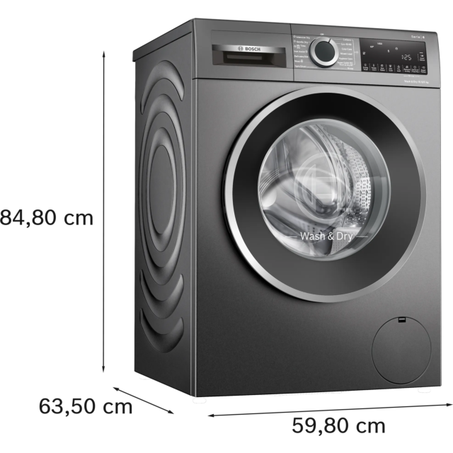 Bosch WNG254R1GB Series 6 Washer Dryer 10.5/6 Kg 1400 Rpm