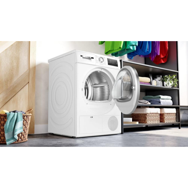 Bosch WTH85223GB 8Kg Heat Pump Tumble Dryer - White