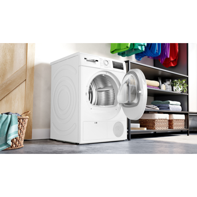 Bosch WTH85225GB 8Kg Heat Pump Tumble Dryer - White