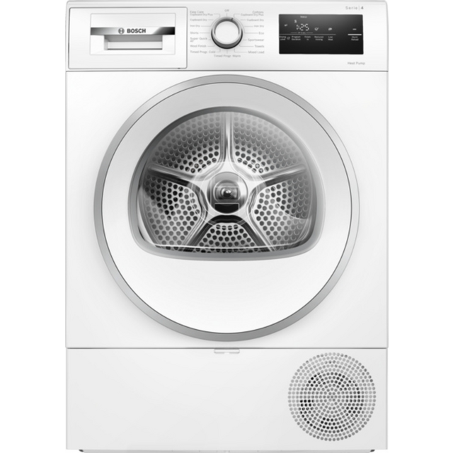 Bosch WTH85226GB Series 4 8Kg Heat Pump Tumble Dryer - White