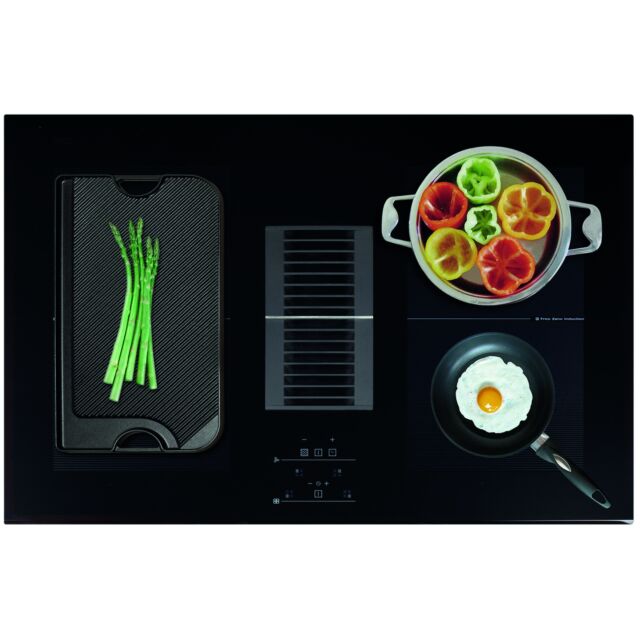 CATA ICONFLEX75DD Induction Hob With Built In Extractor