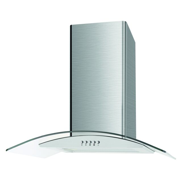 CATA UBSCG70SS 70Cm Cooker Hood - Glass Curved