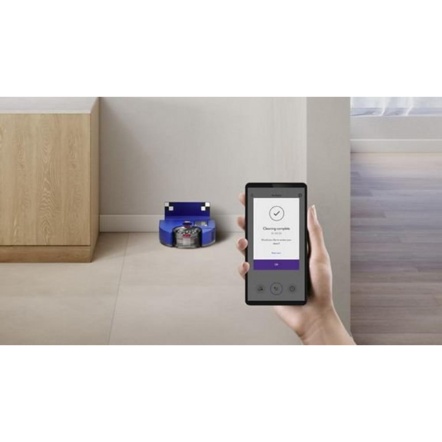 Dyson 360VISNAV 360 Robot - 65 Minutes Run Time - Moulded Blue/Nickel